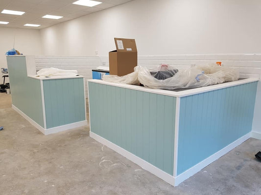 Shop Refurbishment - the Patchwork Cat takes shape