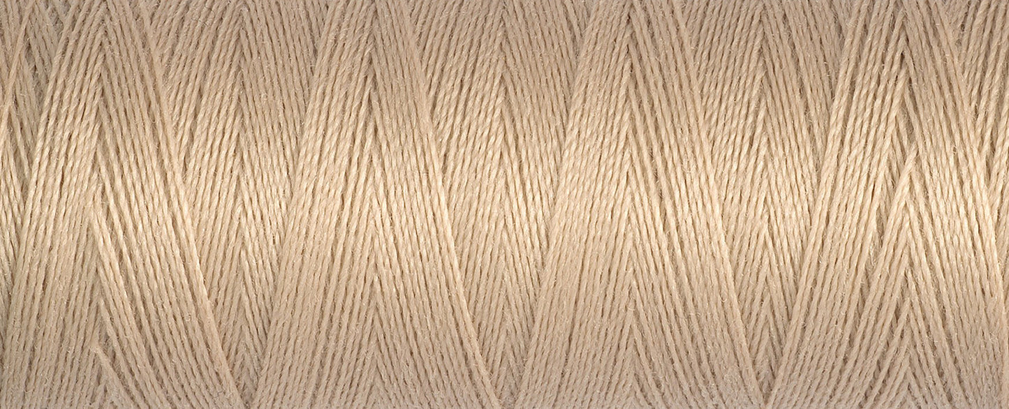 Gutermann pale brown thread 100m