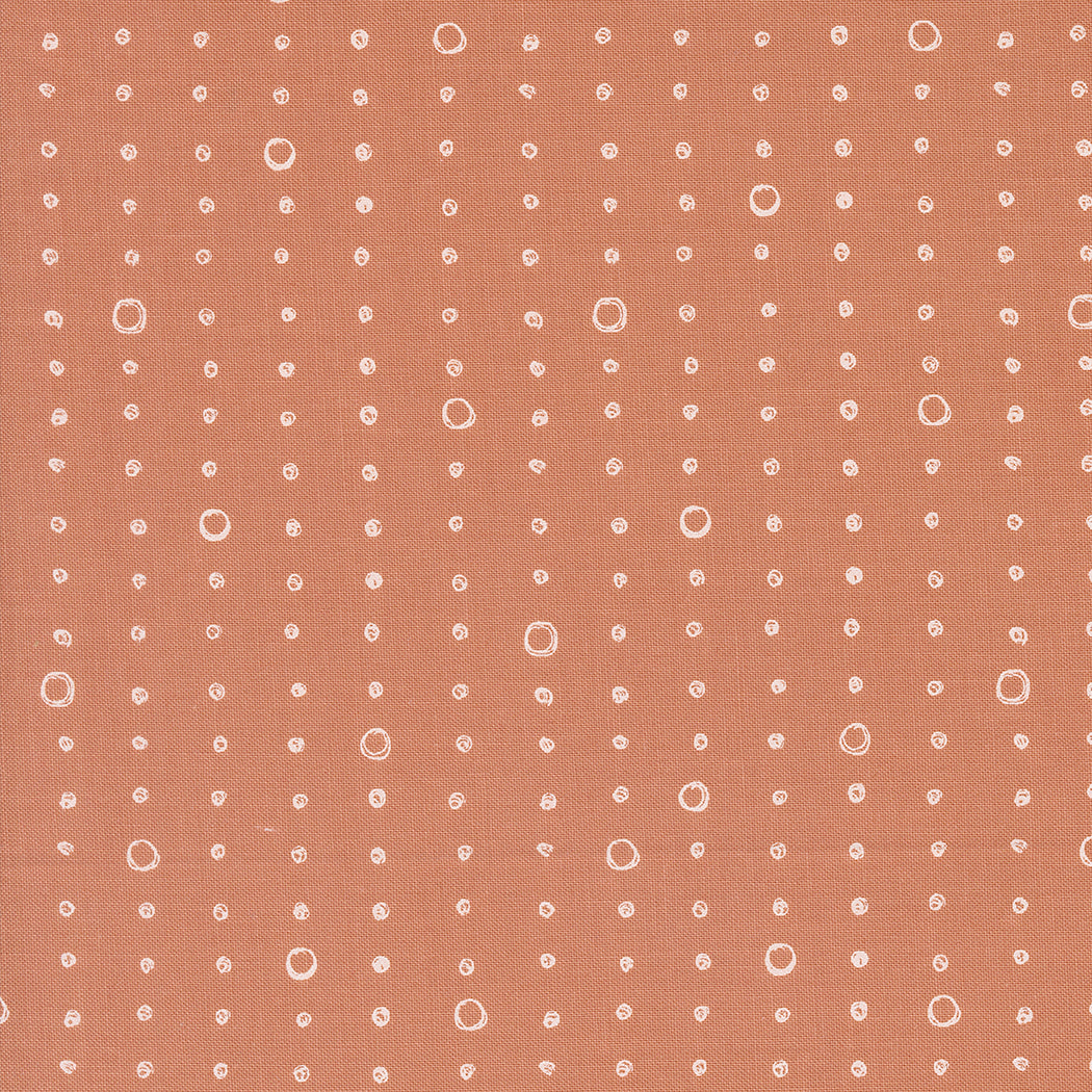 Chirp for Moda dotted pattern clay background 39038 14