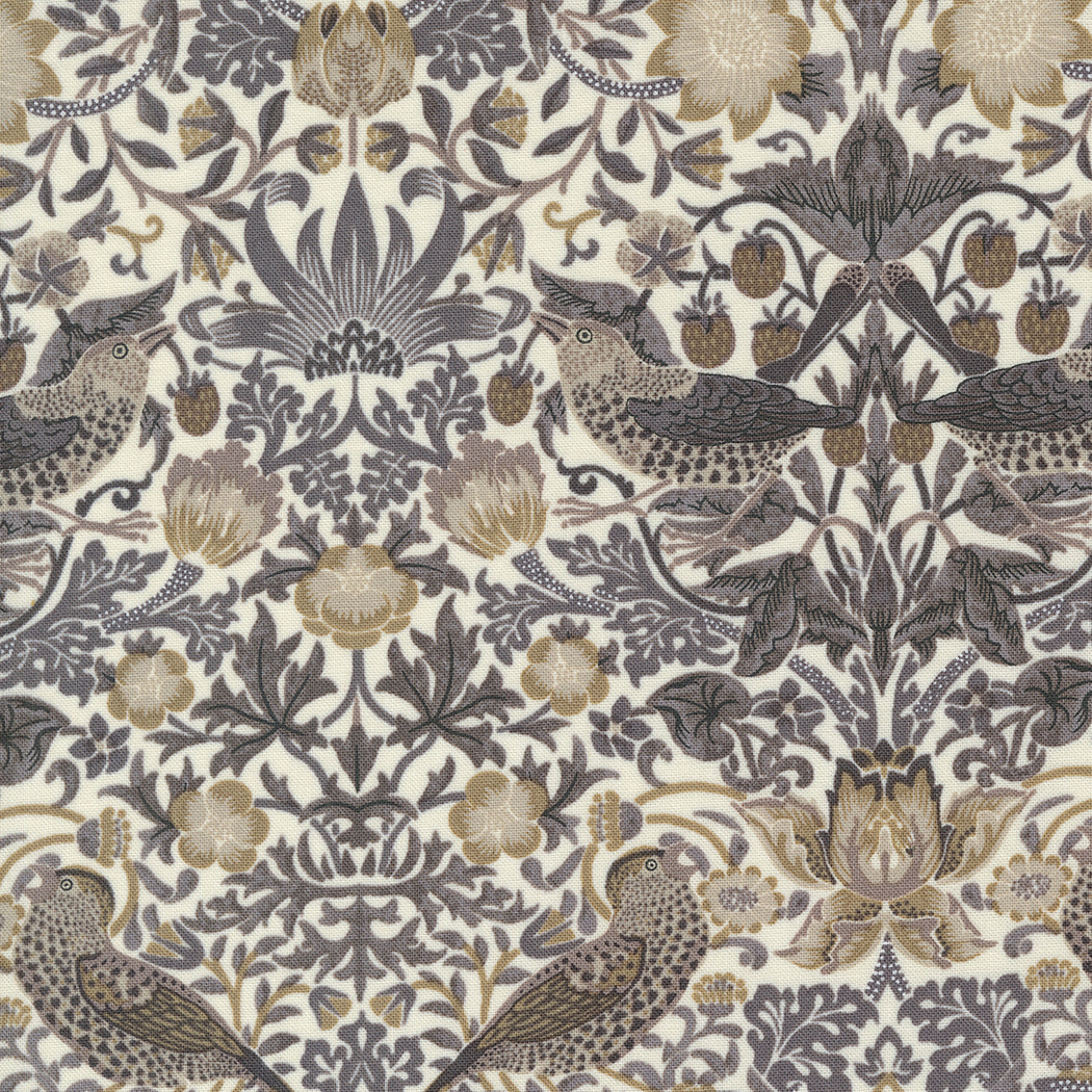 Ebony Suite from Moda Strawberry Thief design on porcelain 8382 11