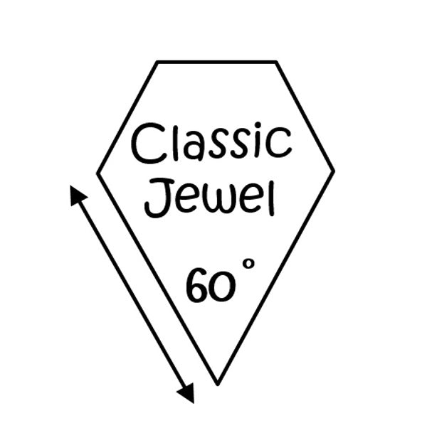60 Deg Jewel EPP papers 1" pack 120