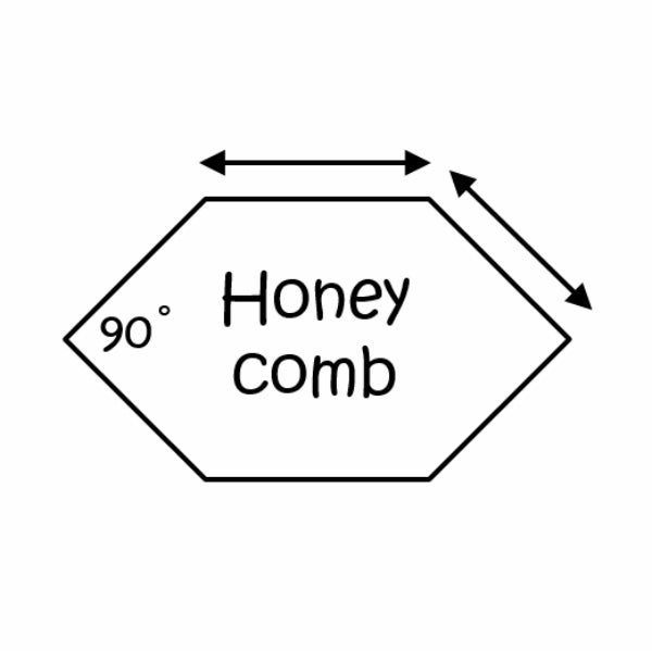 90 Deg Honeycomb EPP paper 1.5 " pack 50