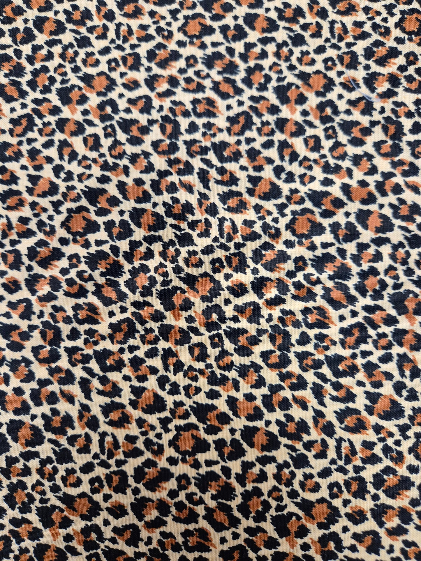 leopard patterned fabric