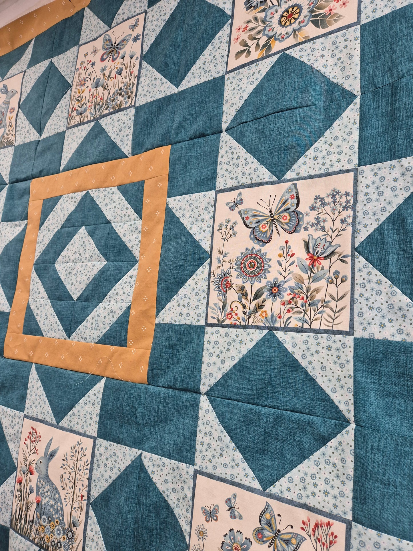 Forest Animal Panel Quilt