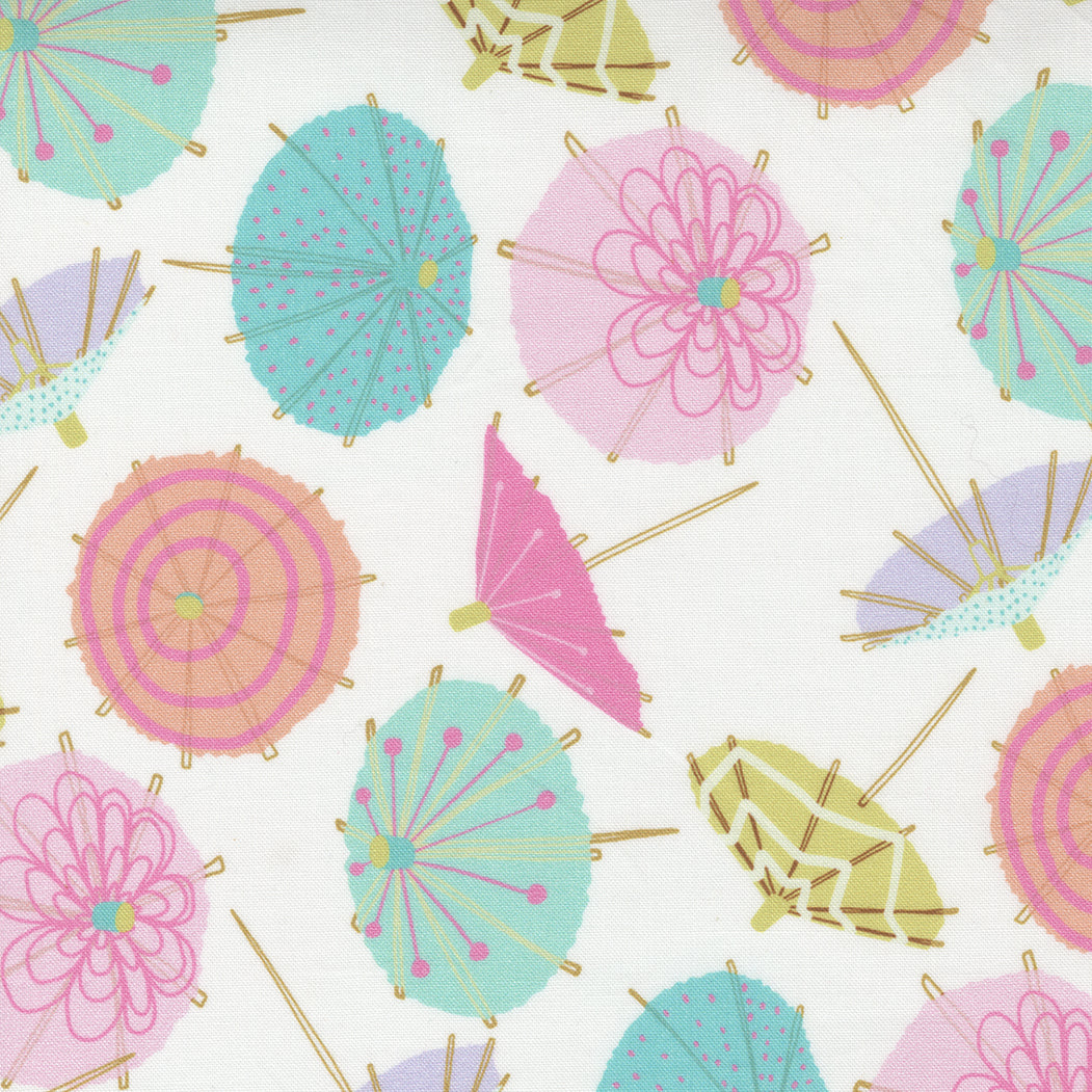 Soiree from Moda-Cocktail umbrellas on vanilla 13373 11