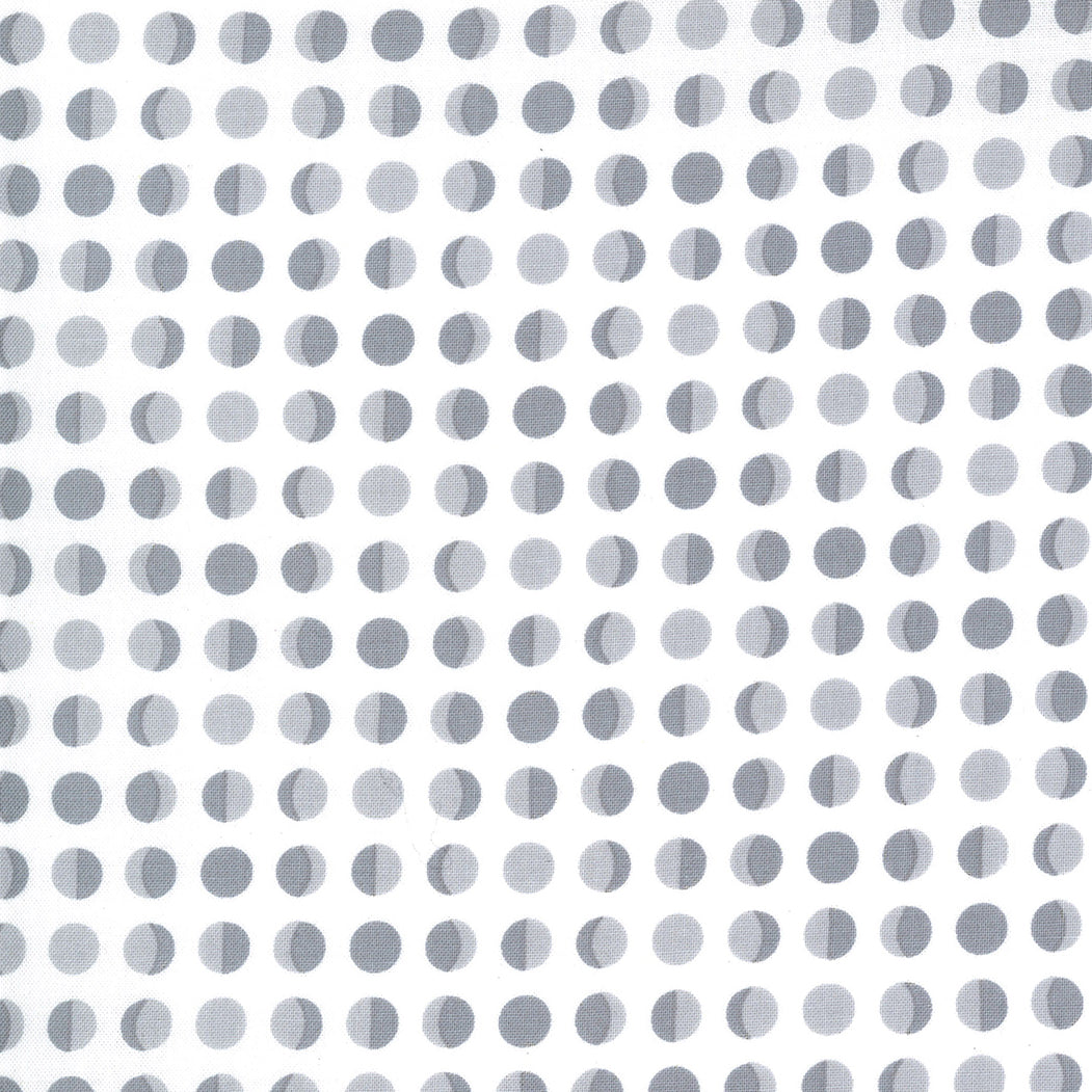 Midnight Magic from Moda moons on white 24104 11