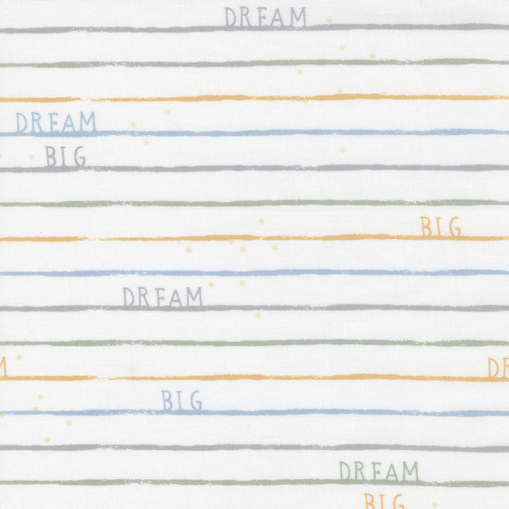 D is for Dreams from Moda Stripes and words on white 25126 11