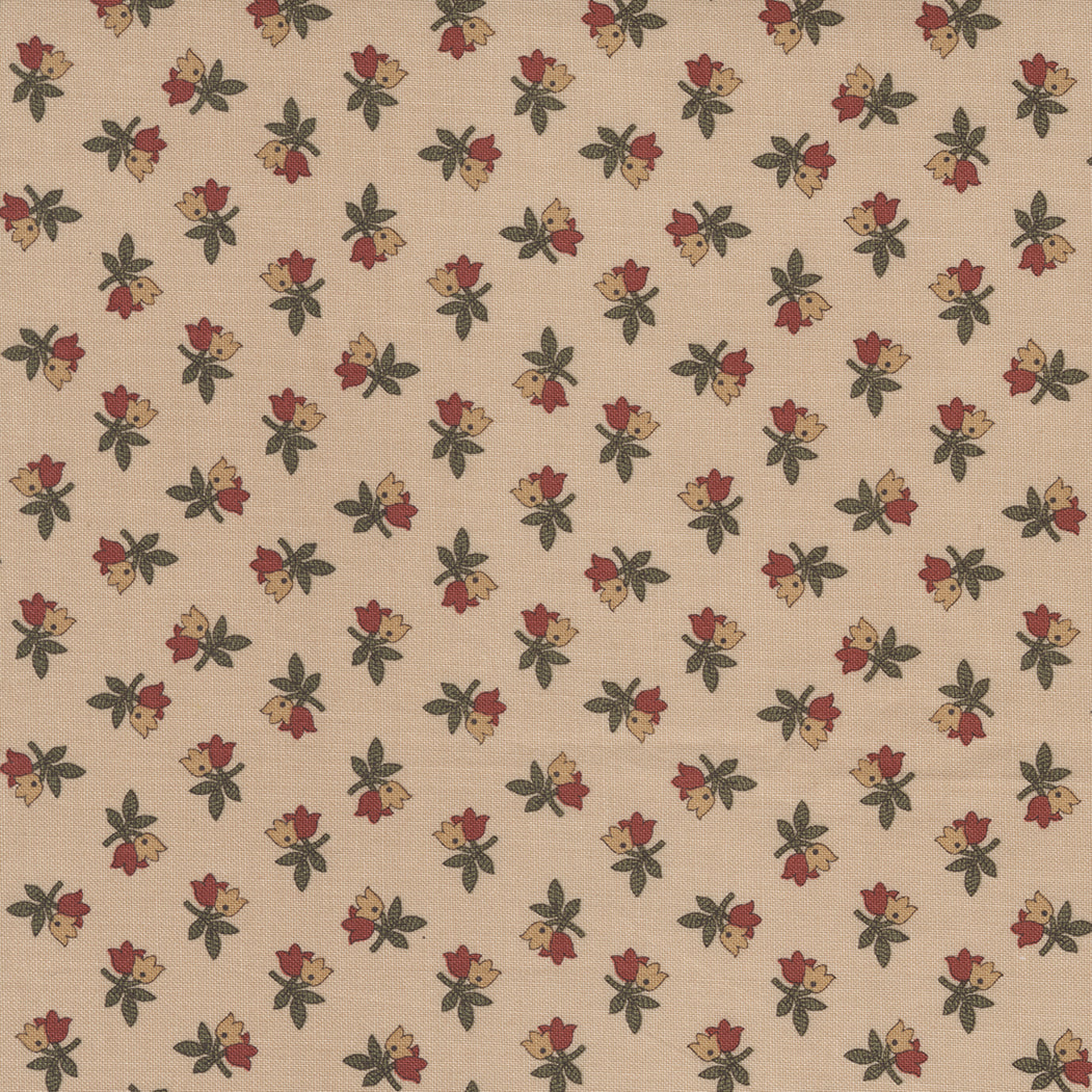 Adamstown from Moda - Tulips on Tan 38131 12