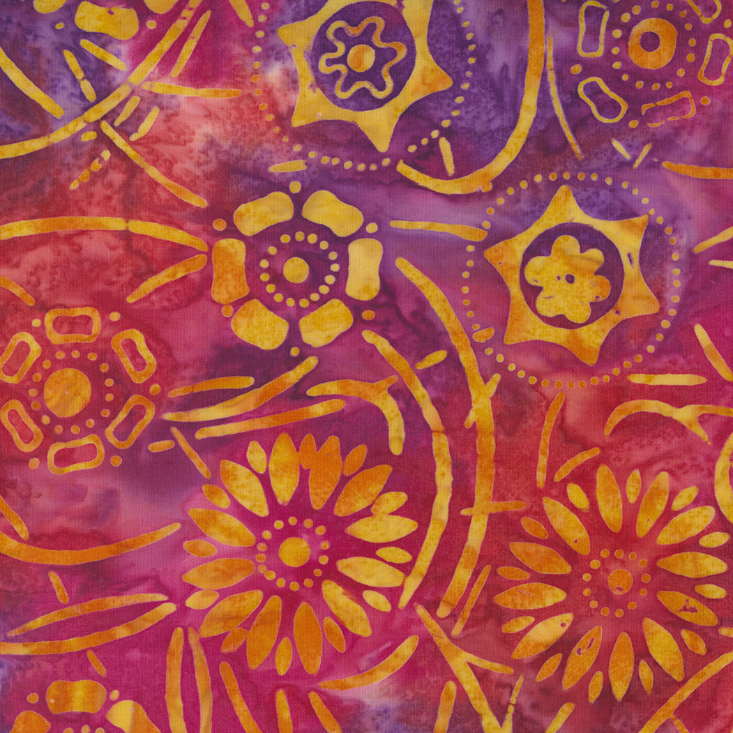 Bossa Nova Batik in Flamingo pink 4361 18