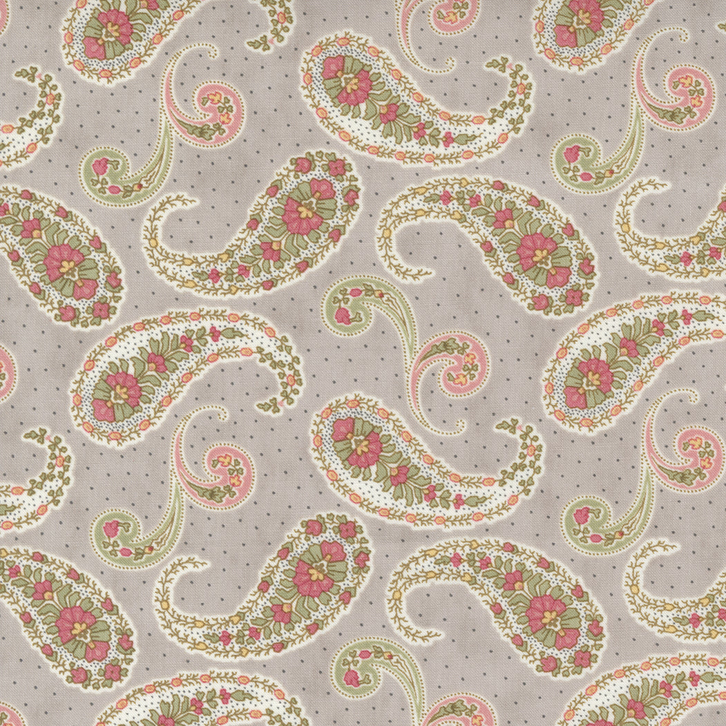 Promenade from Moda - Paisley on walkway grey 44282 14