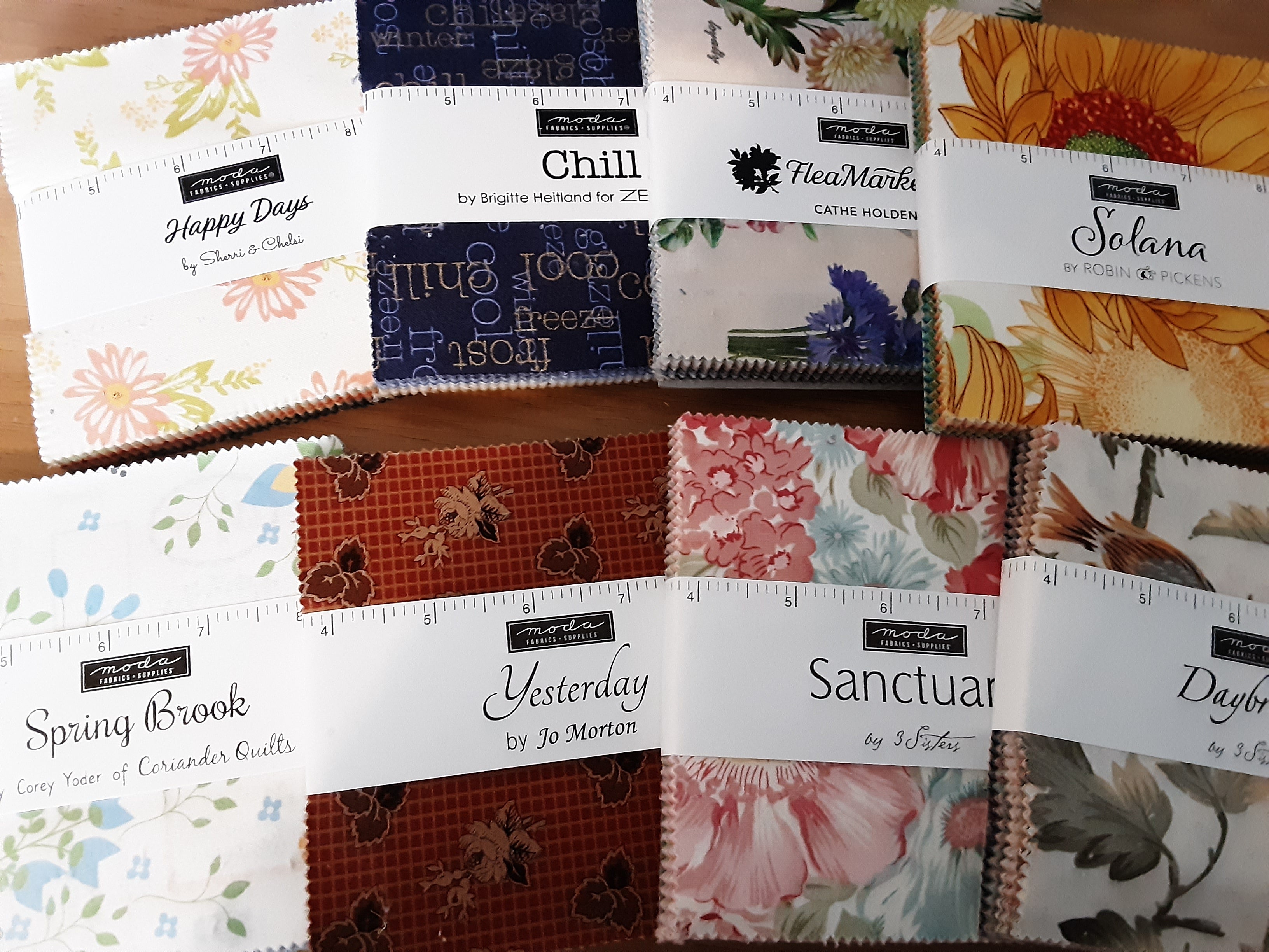 Jelly Rolls, Charm Packs and Layer Cakes Patchwork Cat The