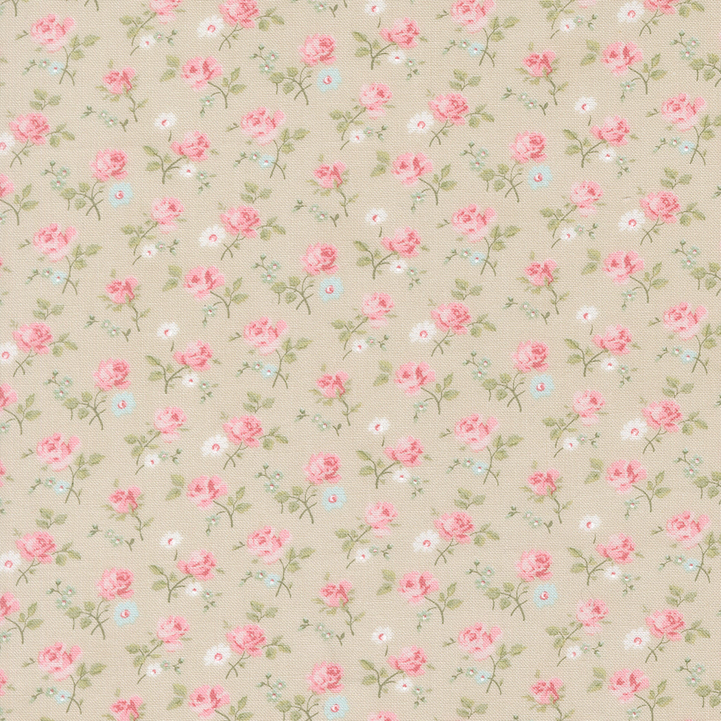 Abide by Brenda Riddle from Moda ditsy print on stone background 18791 17