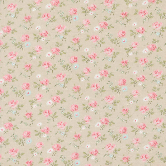 Abide by Brenda Riddle from Moda ditsy print on stone background 18791 17