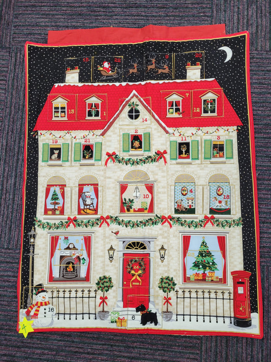 Advent calendar panel