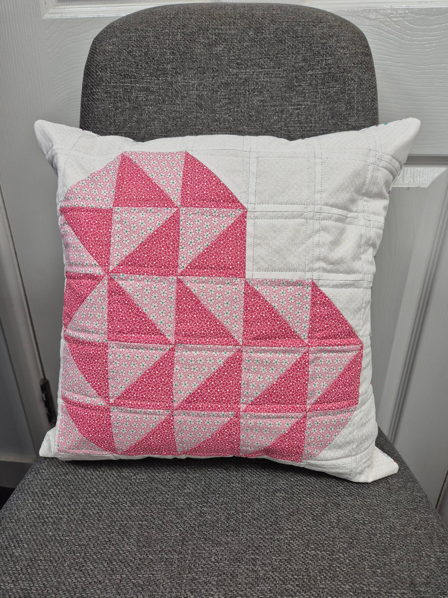 Quilted Heart Cushion
