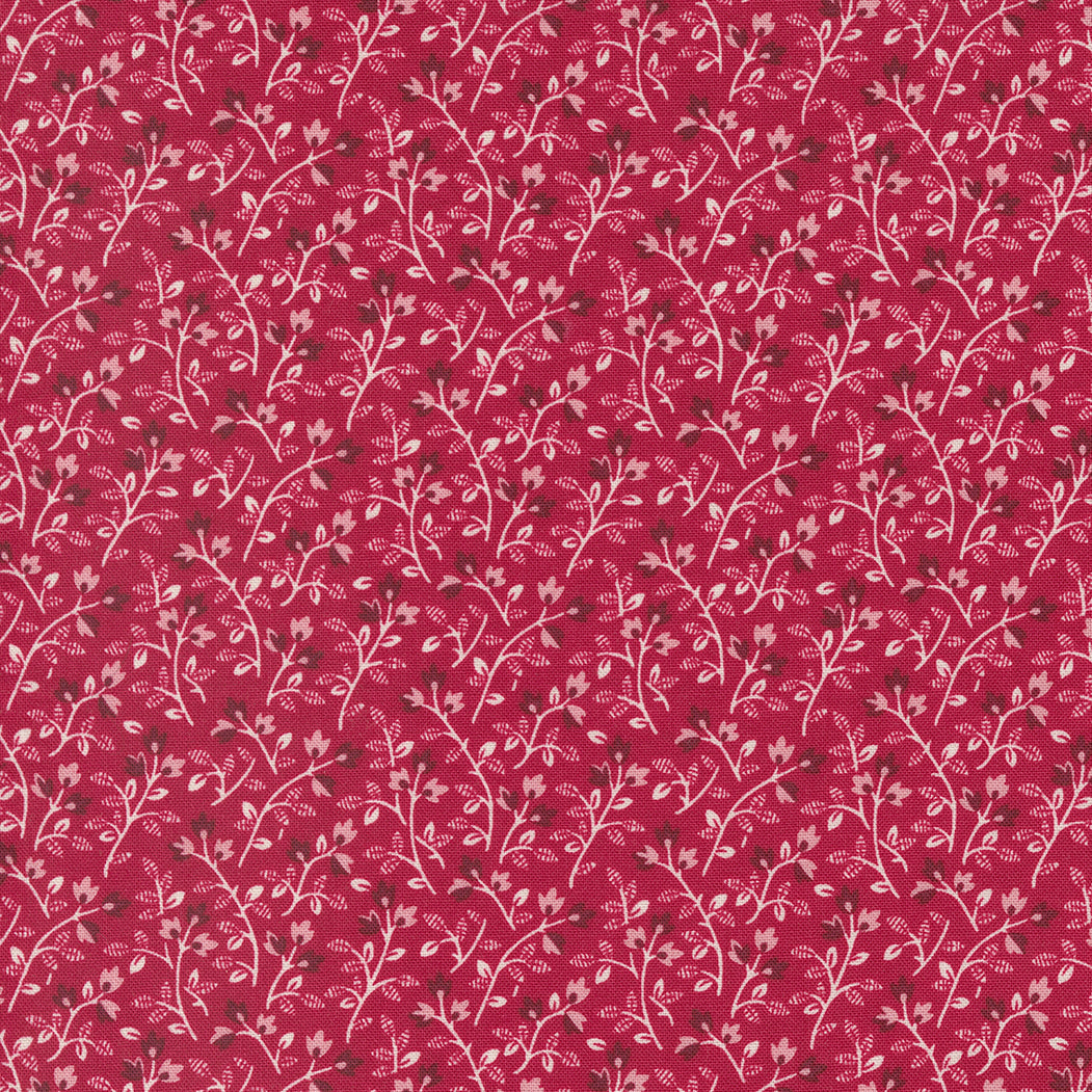 Sugarberry by Bunny Hill from Moda-spring design on cherry red 3023 15