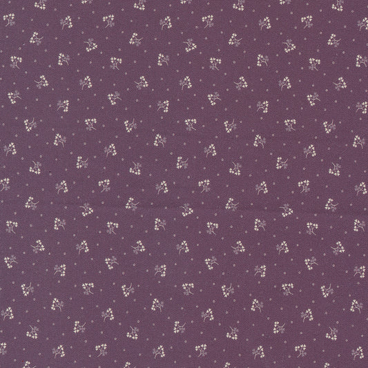 Goodnight Irene for Moda bouquet pattern grape background 31704 19