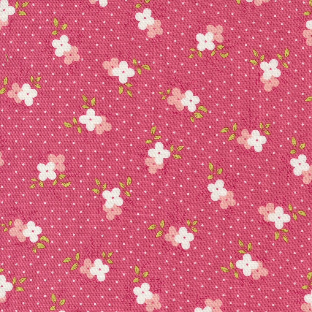 Flower Power from Moda - pretty daisy design on sweetie pink background 33713 13