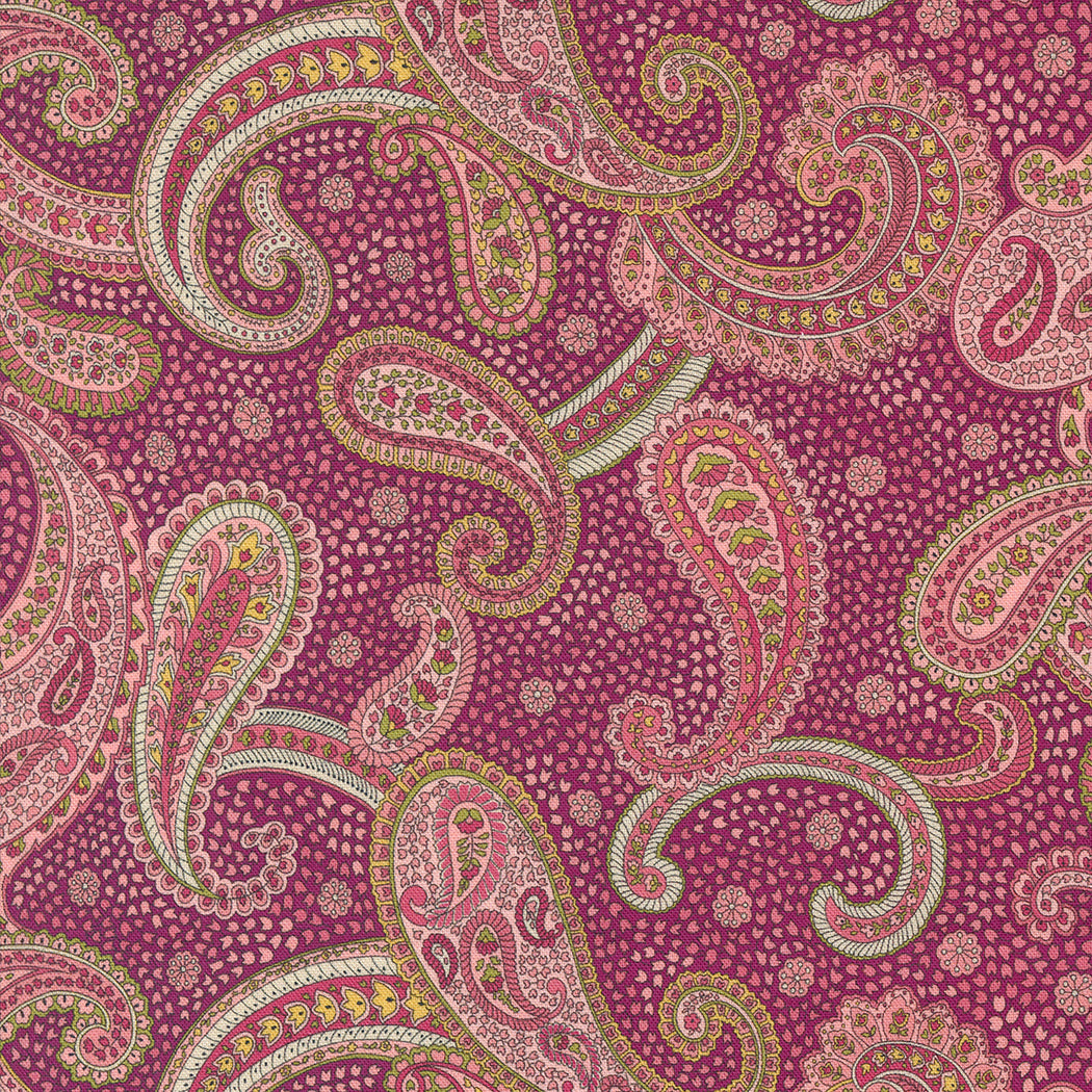 Chelsea Garden from Moda Paisley in Mulberry 33743 17