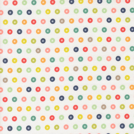 Raspberry Summer for Moda Kiwi pattern white background 37692 11