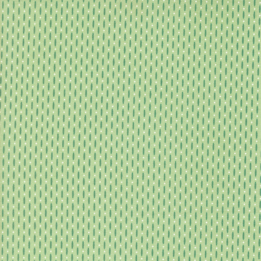 Raspberry Summer for Moda green line pattern mint background 37696 25