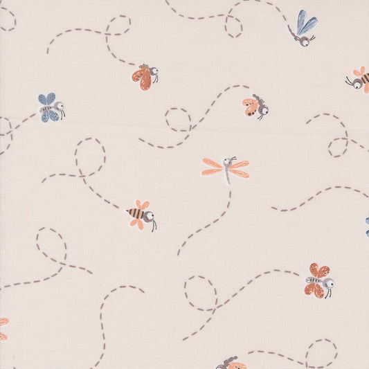 Chirp for Moda insect pattern cloud background 39033 11