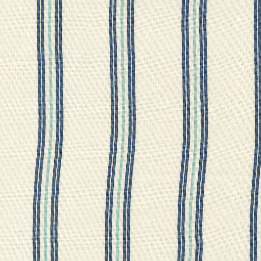 Seaglass Summer for Moda stripe pattern oyster background. 43184 11