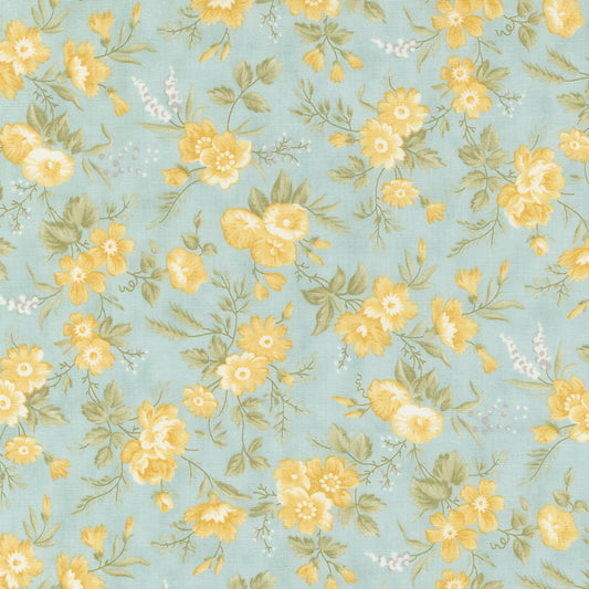 Honeybloom by 3 Sisters from Moda - yellow print on water 44342 12