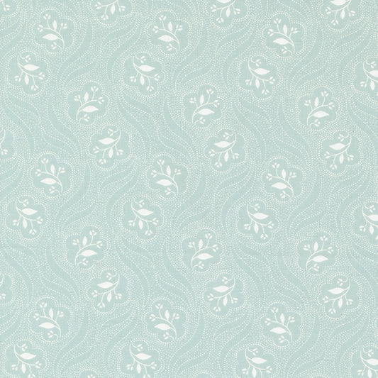 Honeybloom by 3 Sisters from Moda - duckegg blue print 44345 12
