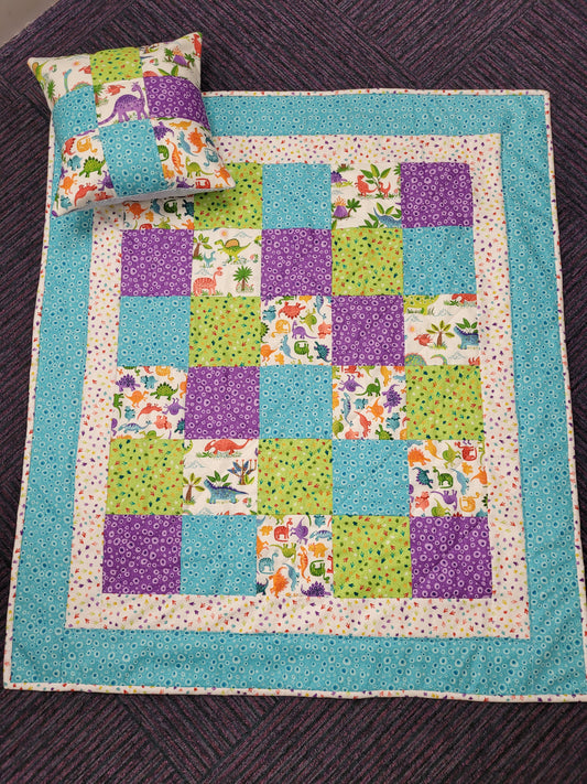 Baby Quilt & Cushion