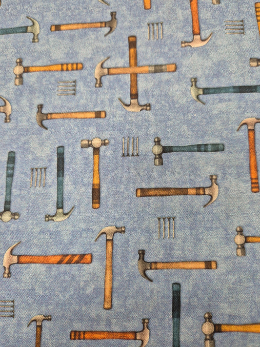 hammer pattern fabric