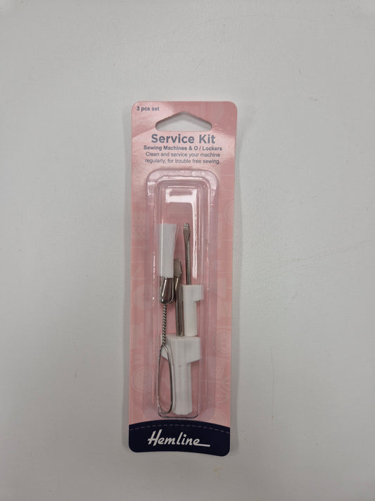 Sewing machine service kit