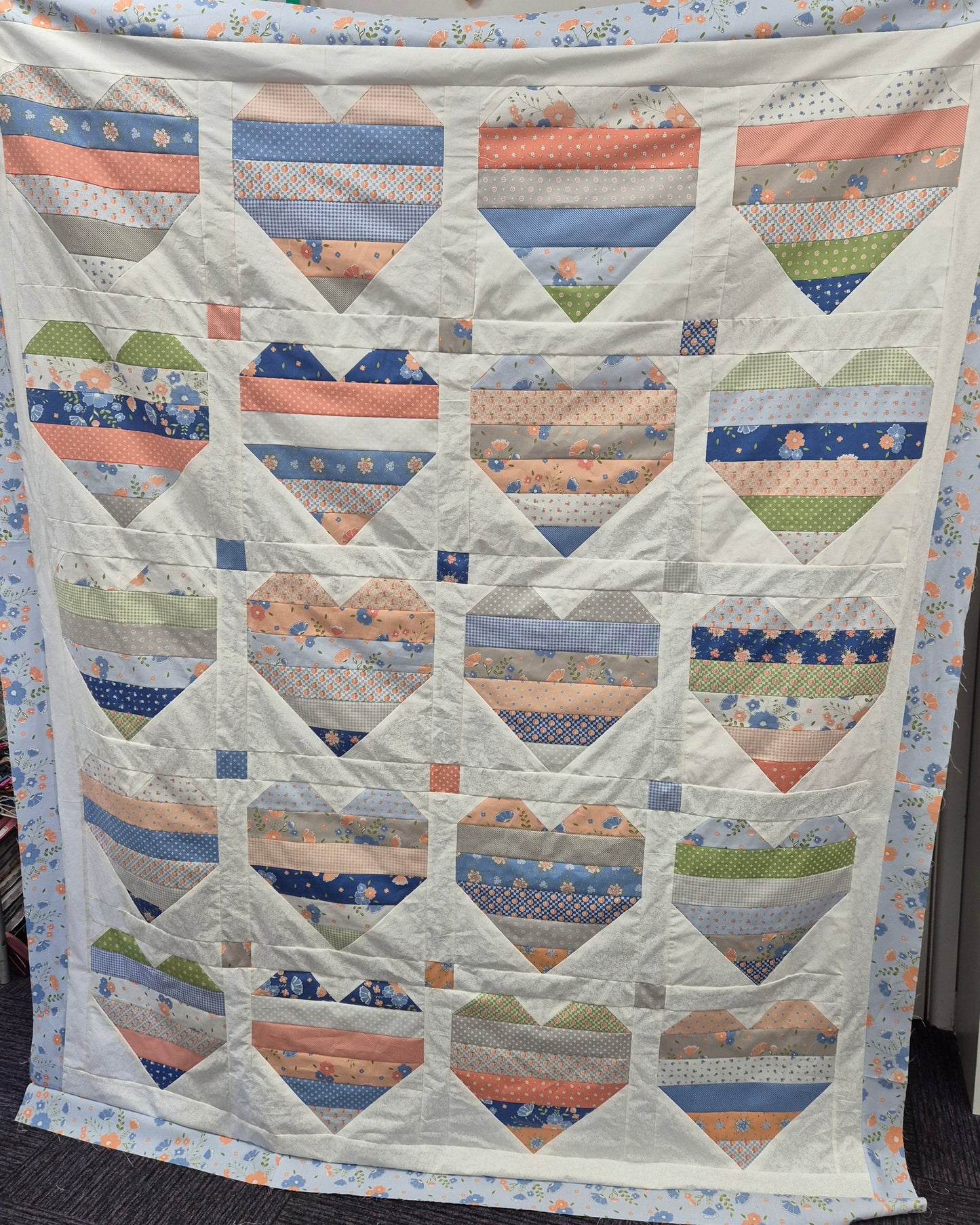 Hanging Heart Quilt