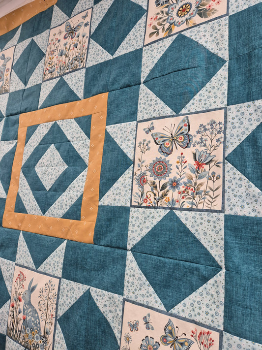 Forest Animal Panel Quilt