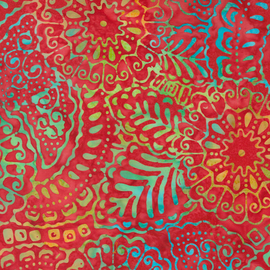 Bermuda Batik from Moda - Ruby 4359 13