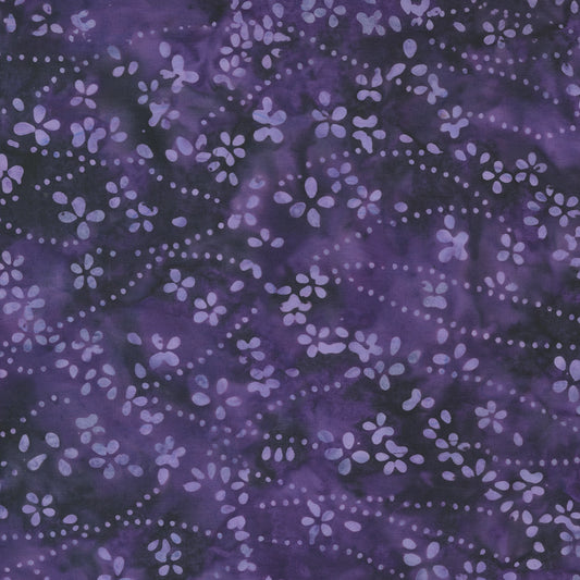 Bossa Nova Batik in Purple grape 4361 25