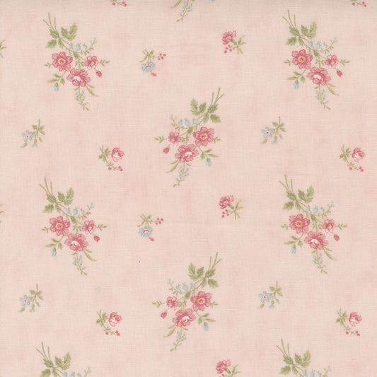 Promenade from Moda Small floral bouquet on pink 44283 14