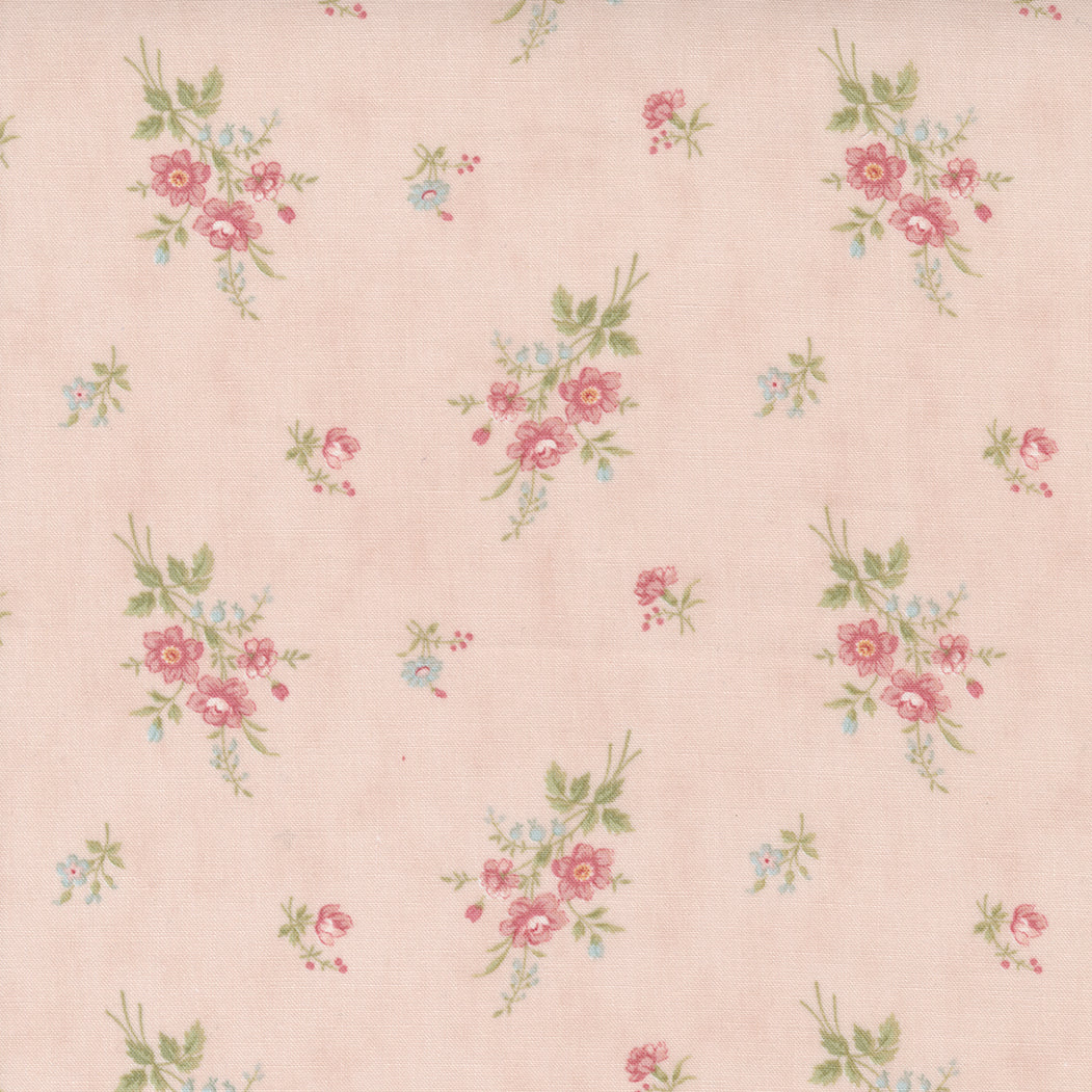 Promenade from Moda Small floral bouquet on pink 44283 14