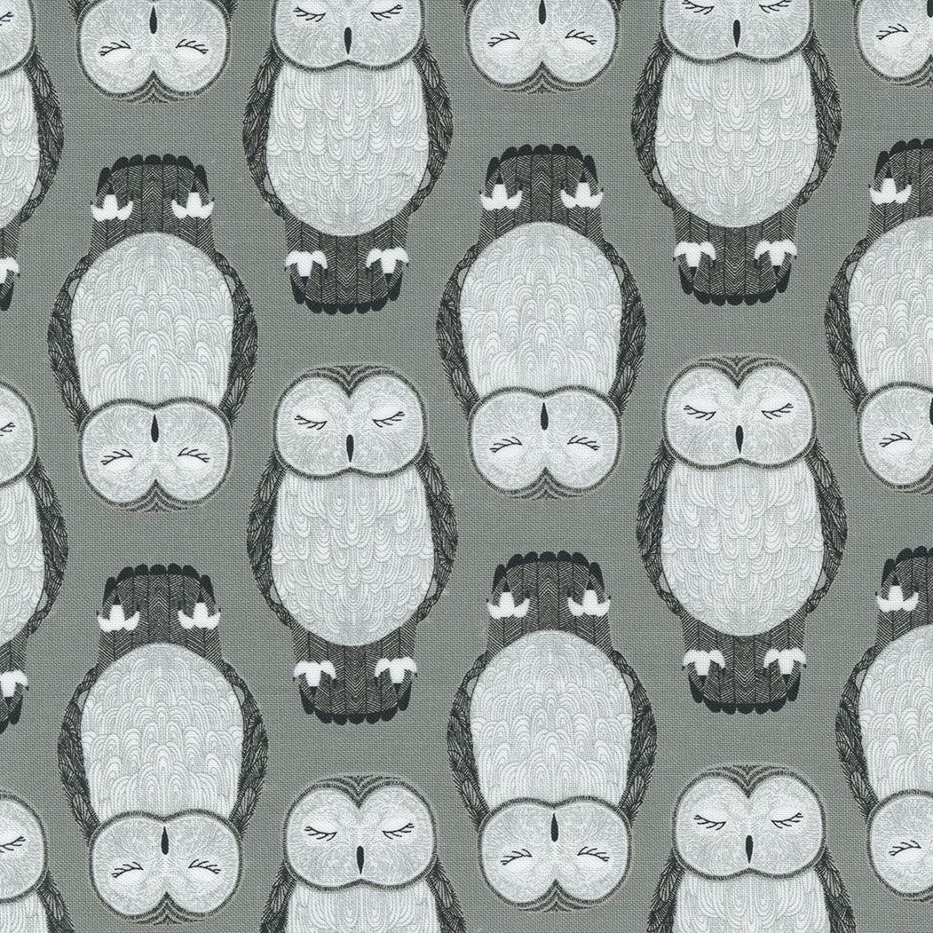 Nocturnal from Moda - Owls on a raincloud background 48332 20
