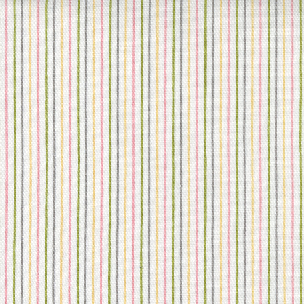 Stripe in rainbow colours from Moda's Renew Collection