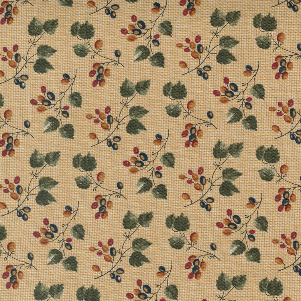Autumn branches fabric print from Moda Maple Hill collection