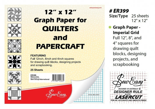 12" x 12" Graph Paper Pad